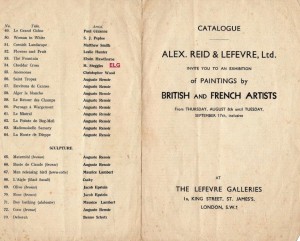 Lefevre catalogue, 1935 (2)caption